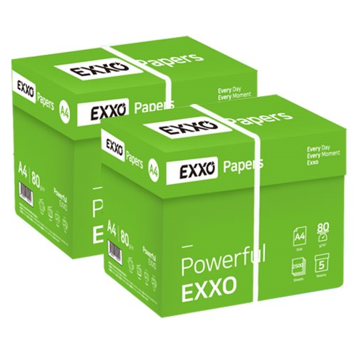 엑소(EXXO) A4 복사용지(A4용지) 80g 2500매 2BOX(5000매)