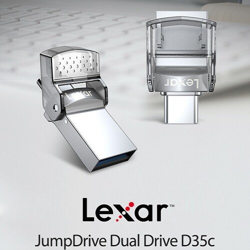 USB 메모리 Dual Drive D35c USB3.0(64GB/Lexar)_N1424020