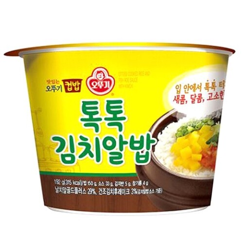오뚜기 컵밥 톡톡김치알밥(222g/12EA)_N7707440