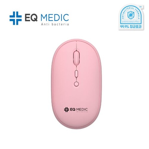 EQ medic SANITIZE WM3 핑크 항균무선 마우스_N1593630
