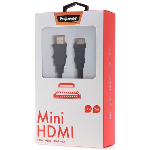 Mini-HDMI  케이블 v1.4(2M/펠로우즈)_N1945900