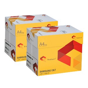 삼성 A4 복사용지(A4용지) 80g 2500매 2BOX