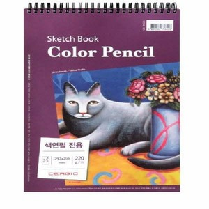 세르지오 색연필 전용스케치북(A4/25매)_N5144000
