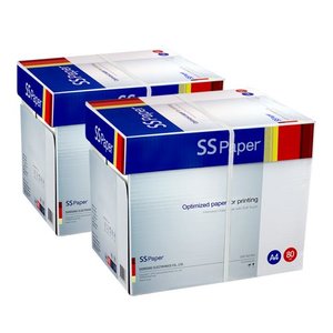 삼성 SS페이퍼 A4 복사용지(A4용지) 80g 2BOX