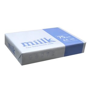 밀크 A4 복사용지(A4용지) 75g 500매 1권