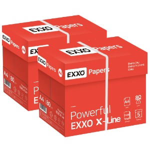엑소 엑스라인 A4 복사용지(A4용지) 80g 2BOX(5000매)