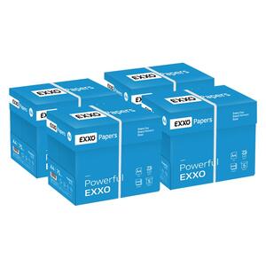 엑소(EXXO) A4 복사용지(A4용지) 75g 2500매 4BOX