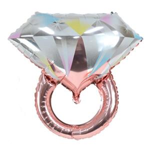 다이아몬드 반지 호일풍선(51cmx52cm/1개입)_N5237220