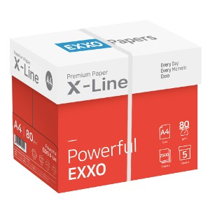 엑소 엑스라인 A4 복사용지(A4용지) 80g 2500매 1BOX