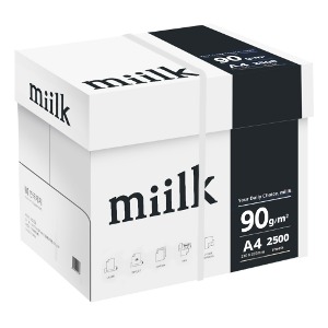 밀크PT A4 복사용지(A4용지) 90g 2500매 1BOX